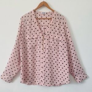 EXPRESS - Front Zipped Blouse